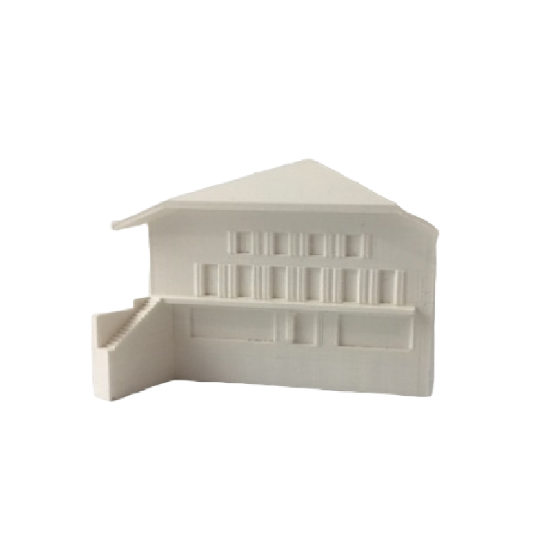 Maquette d'immeuble Supports enlevés