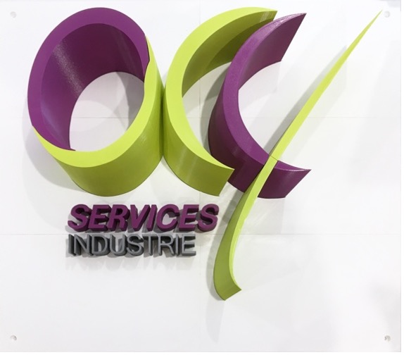 Logo 3D réalisation Impression3D